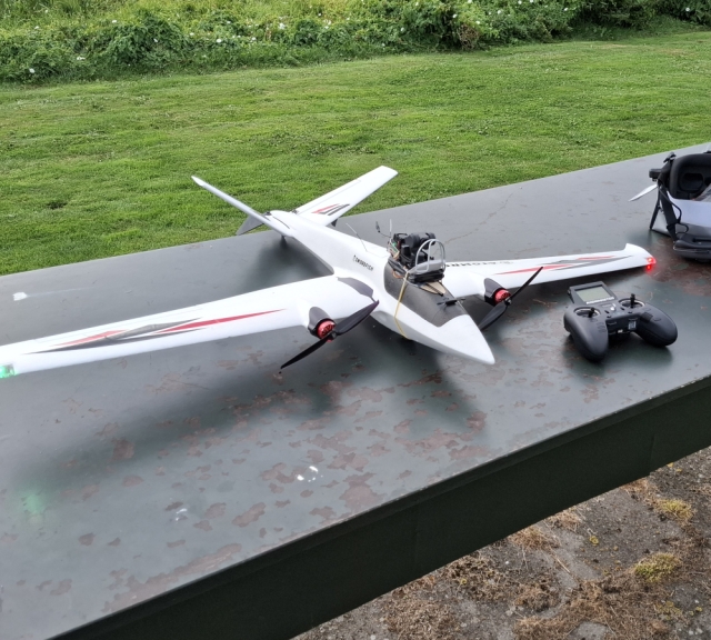 FPV gimbal kamera